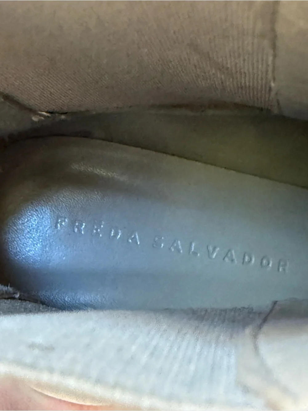 FREDA SALVADOR Brooke Rain Resistant Mink Suede Boot Lug Sole Pull On Ankle US 7 - Picture 10 of 10